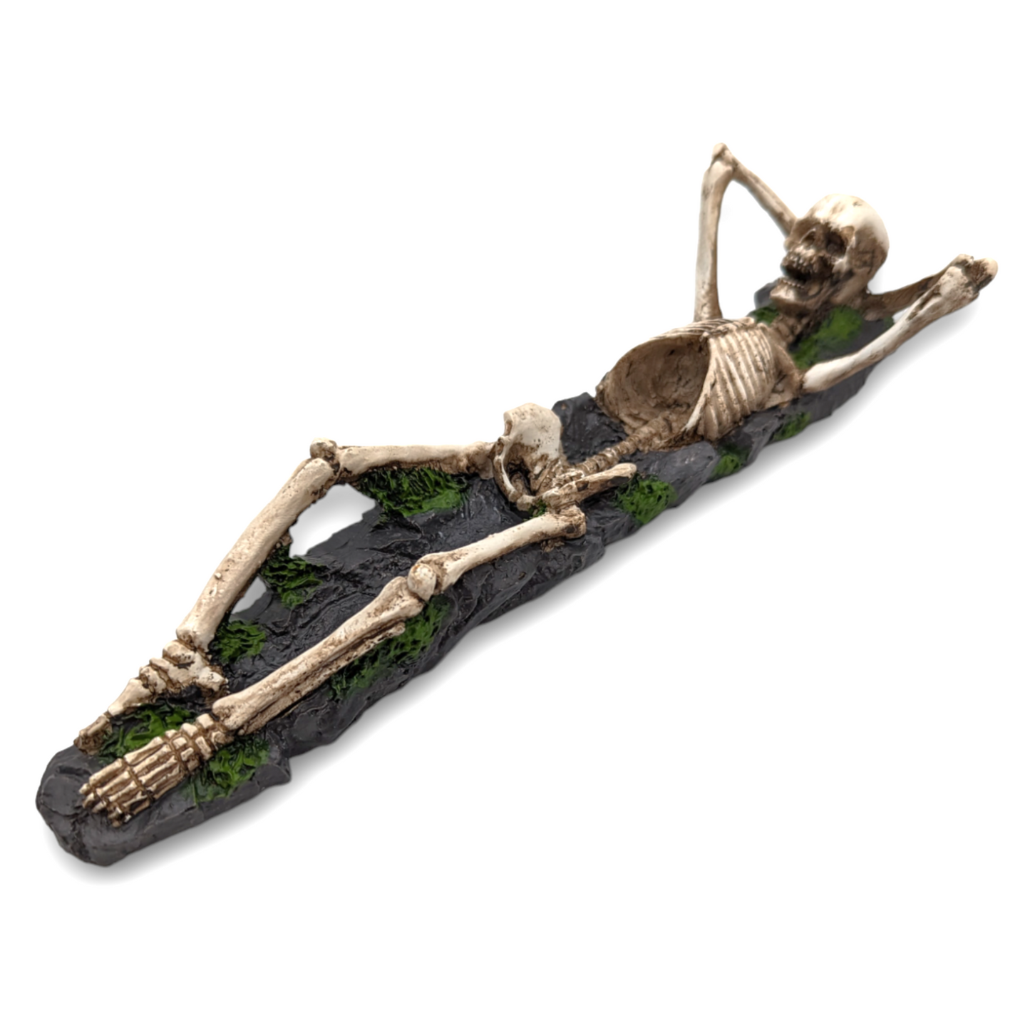 Skeleton incense boat