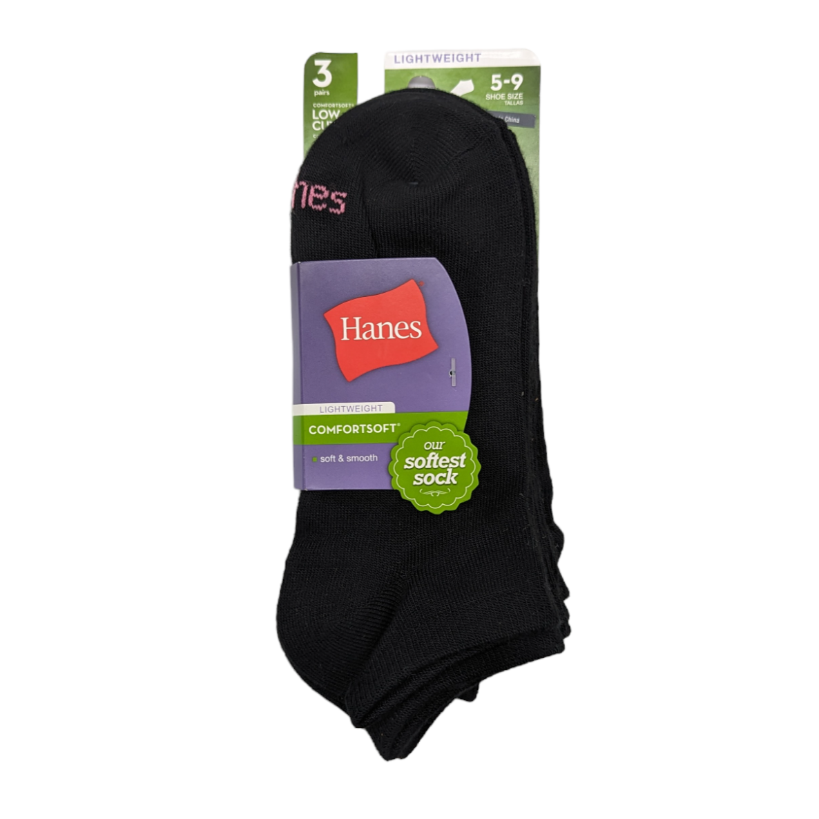 Black low cut socks for women
