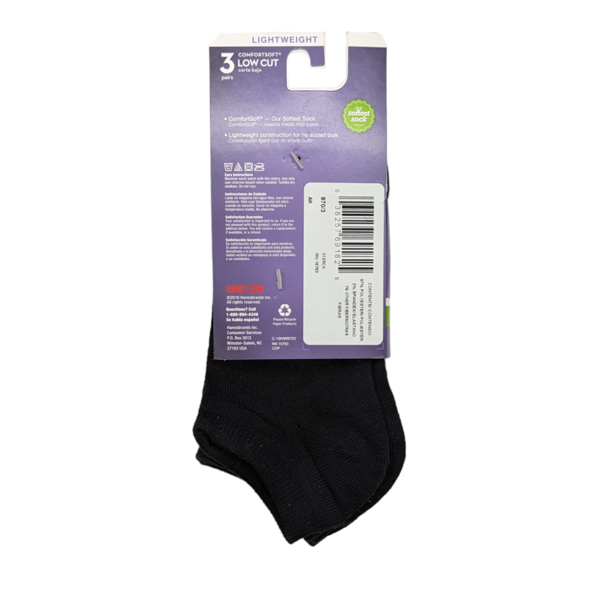 Women's medium low cut socks